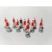 Subbuteo Andrew Table Soccer Singapore 1985 no bases no box only 12 figures